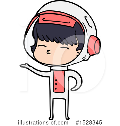 Royalty-Free (RF) Astronaut Clipart Illustration by lineartestpilot - Stock Sample #1528345