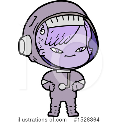 Royalty-Free (RF) Astronaut Clipart Illustration by lineartestpilot - Stock Sample #1528364