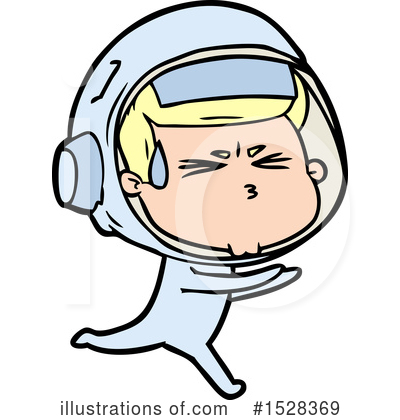 Royalty-Free (RF) Astronaut Clipart Illustration by lineartestpilot - Stock Sample #1528369