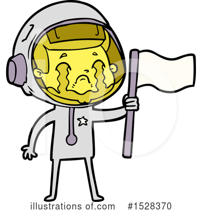 Royalty-Free (RF) Astronaut Clipart Illustration by lineartestpilot - Stock Sample #1528370