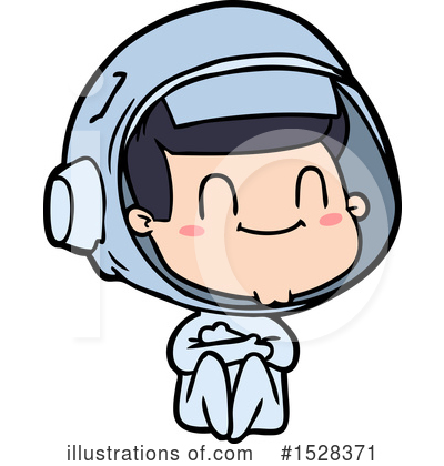 Royalty-Free (RF) Astronaut Clipart Illustration by lineartestpilot - Stock Sample #1528371