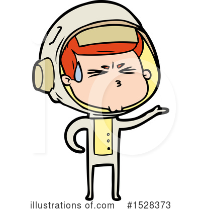 Royalty-Free (RF) Astronaut Clipart Illustration by lineartestpilot - Stock Sample #1528373