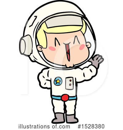 Royalty-Free (RF) Astronaut Clipart Illustration by lineartestpilot - Stock Sample #1528380