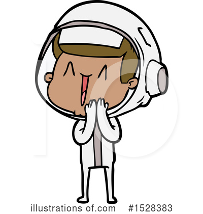Royalty-Free (RF) Astronaut Clipart Illustration by lineartestpilot - Stock Sample #1528383
