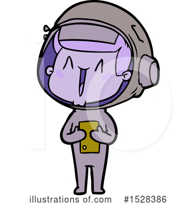 Royalty-Free (RF) Astronaut Clipart Illustration by lineartestpilot - Stock Sample #1528386