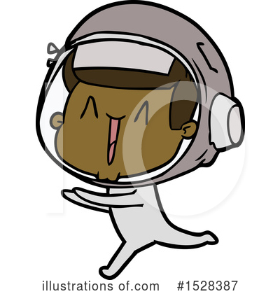 Royalty-Free (RF) Astronaut Clipart Illustration by lineartestpilot - Stock Sample #1528387