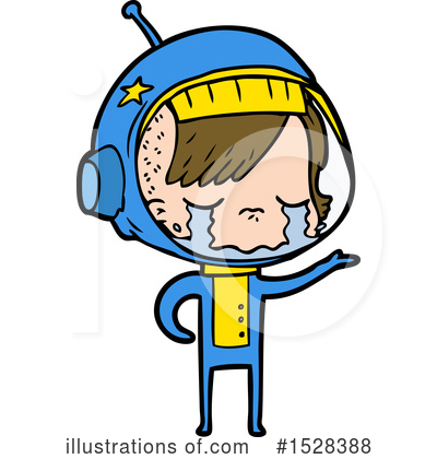 Royalty-Free (RF) Astronaut Clipart Illustration by lineartestpilot - Stock Sample #1528388