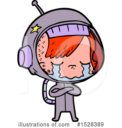 Royalty-Free (RF) Astronaut Clipart Illustration by lineartestpilot - Stock Sample #1528389