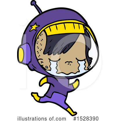 Royalty-Free (RF) Astronaut Clipart Illustration by lineartestpilot - Stock Sample #1528390