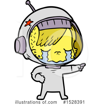 Royalty-Free (RF) Astronaut Clipart Illustration by lineartestpilot - Stock Sample #1528391