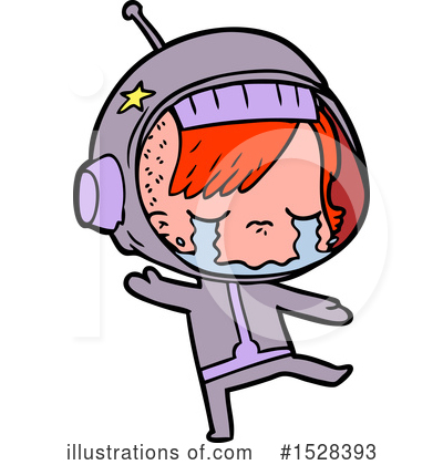 Royalty-Free (RF) Astronaut Clipart Illustration by lineartestpilot - Stock Sample #1528393