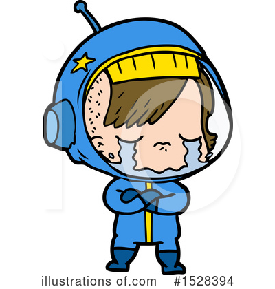 Royalty-Free (RF) Astronaut Clipart Illustration by lineartestpilot - Stock Sample #1528394
