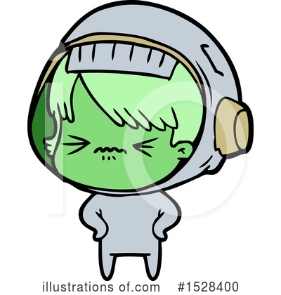 Royalty-Free (RF) Astronaut Clipart Illustration by lineartestpilot - Stock Sample #1528400