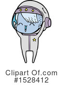 Astronaut Clipart #1528412 by lineartestpilot