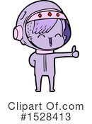 Astronaut Clipart #1528413 by lineartestpilot
