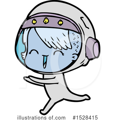 Royalty-Free (RF) Astronaut Clipart Illustration by lineartestpilot - Stock Sample #1528415