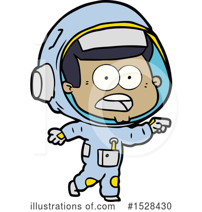 Royalty-Free (RF) Astronaut Clipart Illustration by lineartestpilot - Stock Sample #1528430