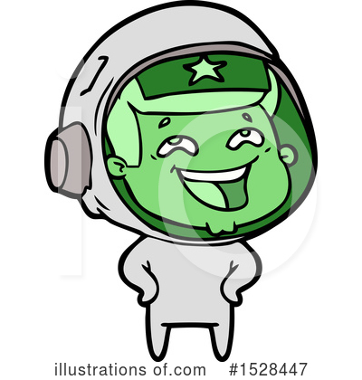 Royalty-Free (RF) Astronaut Clipart Illustration by lineartestpilot - Stock Sample #1528447