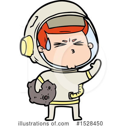 Royalty-Free (RF) Astronaut Clipart Illustration by lineartestpilot - Stock Sample #1528450
