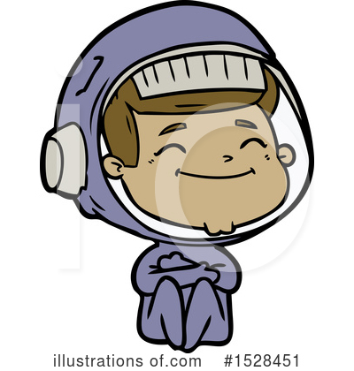 Royalty-Free (RF) Astronaut Clipart Illustration by lineartestpilot - Stock Sample #1528451