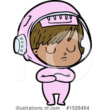 Royalty-Free (RF) Astronaut Clipart Illustration by lineartestpilot - Stock Sample #1528464