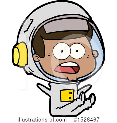 Royalty-Free (RF) Astronaut Clipart Illustration by lineartestpilot - Stock Sample #1528467