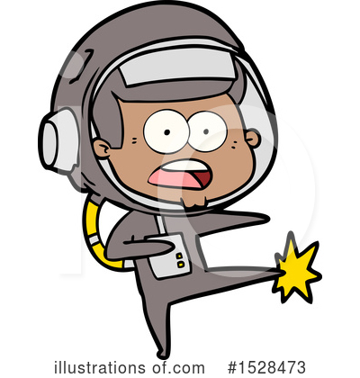 Royalty-Free (RF) Astronaut Clipart Illustration by lineartestpilot - Stock Sample #1528473