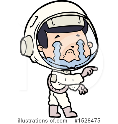 Royalty-Free (RF) Astronaut Clipart Illustration by lineartestpilot - Stock Sample #1528475