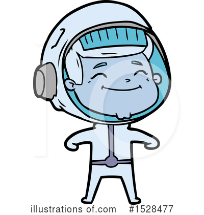 Royalty-Free (RF) Astronaut Clipart Illustration by lineartestpilot - Stock Sample #1528477