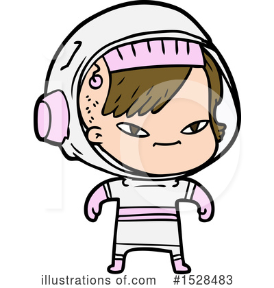 Royalty-Free (RF) Astronaut Clipart Illustration by lineartestpilot - Stock Sample #1528483