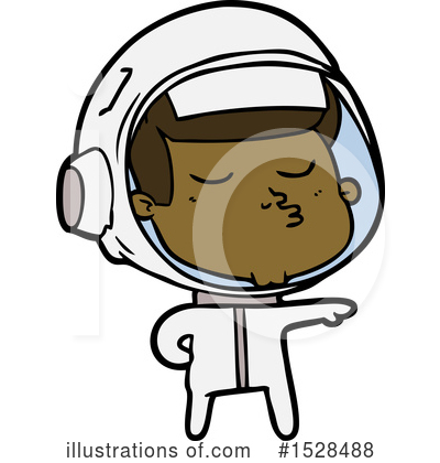 Royalty-Free (RF) Astronaut Clipart Illustration by lineartestpilot - Stock Sample #1528488