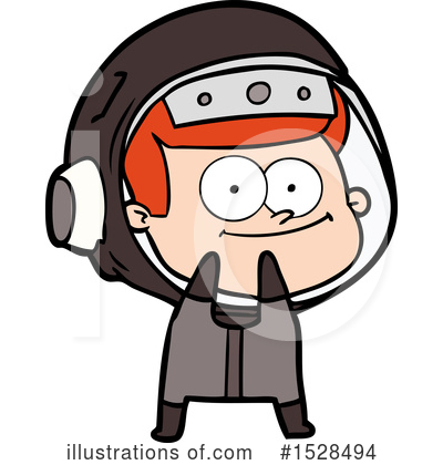 Royalty-Free (RF) Astronaut Clipart Illustration by lineartestpilot - Stock Sample #1528494