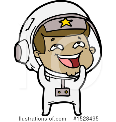 Royalty-Free (RF) Astronaut Clipart Illustration by lineartestpilot - Stock Sample #1528495