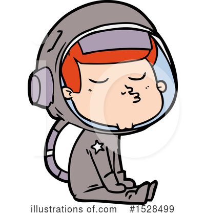 Royalty-Free (RF) Astronaut Clipart Illustration by lineartestpilot - Stock Sample #1528499