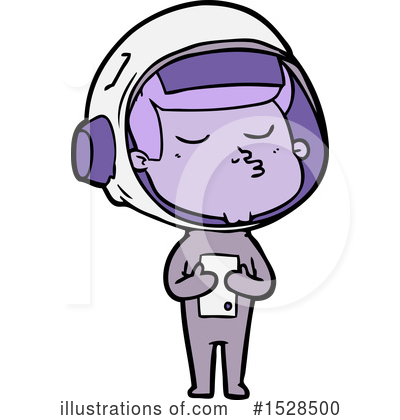 Royalty-Free (RF) Astronaut Clipart Illustration by lineartestpilot - Stock Sample #1528500