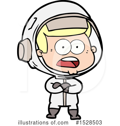 Royalty-Free (RF) Astronaut Clipart Illustration by lineartestpilot - Stock Sample #1528503