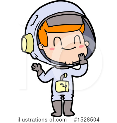 Royalty-Free (RF) Astronaut Clipart Illustration by lineartestpilot - Stock Sample #1528504