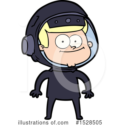 Royalty-Free (RF) Astronaut Clipart Illustration by lineartestpilot - Stock Sample #1528505