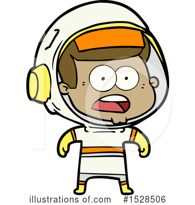 Royalty-Free (RF) Astronaut Clipart Illustration by lineartestpilot - Stock Sample #1528506