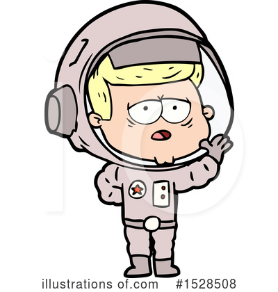 Royalty-Free (RF) Astronaut Clipart Illustration by lineartestpilot - Stock Sample #1528508