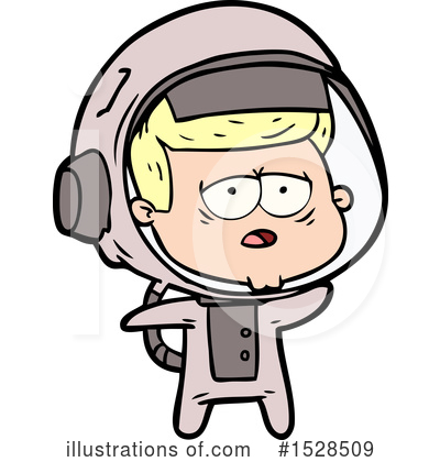 Royalty-Free (RF) Astronaut Clipart Illustration by lineartestpilot - Stock Sample #1528509