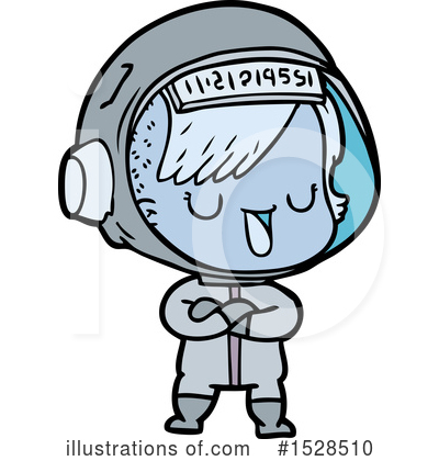 Royalty-Free (RF) Astronaut Clipart Illustration by lineartestpilot - Stock Sample #1528510