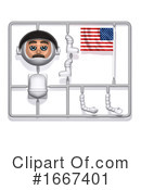 Astronaut Clipart #1667401 by Steve Young