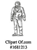 Astronaut Clipart #1681213 by patrimonio