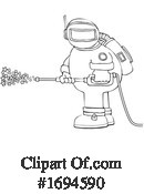 Astronaut Clipart #1694590 by djart