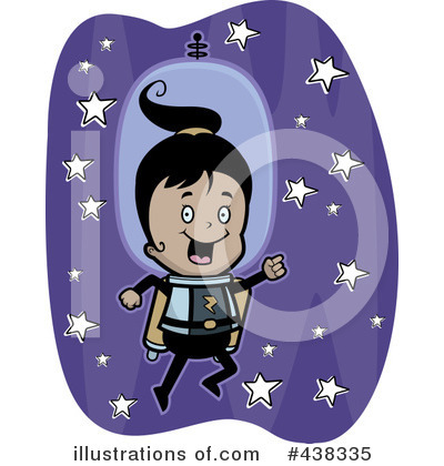 Royalty-Free (RF) Astronaut Clipart Illustration by Cory Thoman - Stock Sample #438335