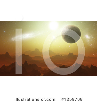Royalty-Free (RF) Astronomy Clipart Illustration by KJ Pargeter - Stock Sample #1259768