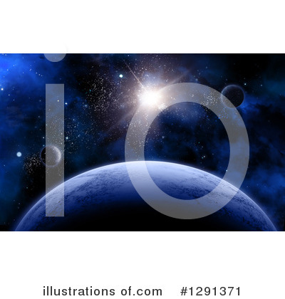 Royalty-Free (RF) Astronomy Clipart Illustration by KJ Pargeter - Stock Sample #1291371