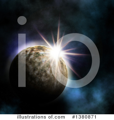 Royalty-Free (RF) Astronomy Clipart Illustration by KJ Pargeter - Stock Sample #1380871