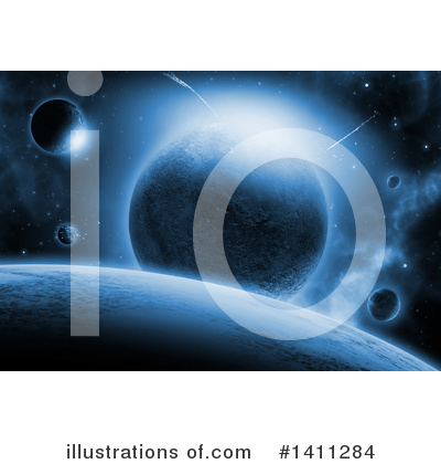 Royalty-Free (RF) Astronomy Clipart Illustration by KJ Pargeter - Stock Sample #1411284